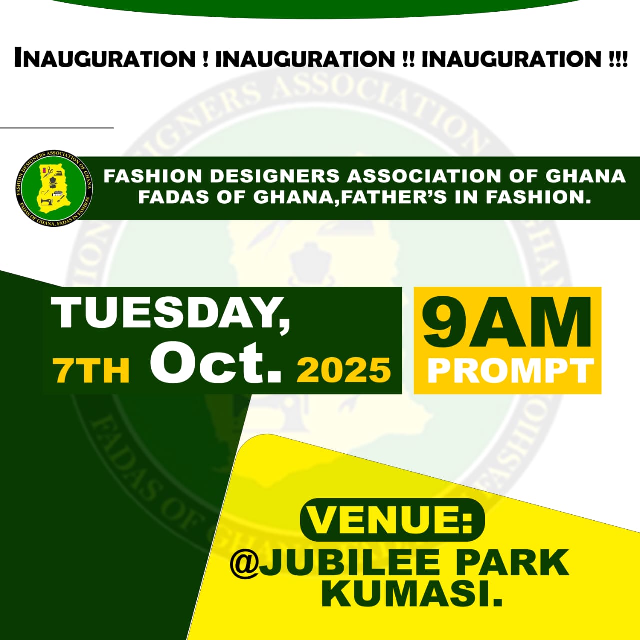 FDAG Inauguration